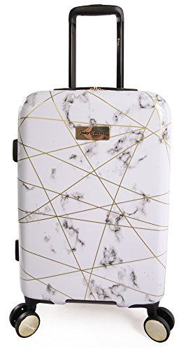 Juicy Couture Vivian Spinner 53,3 cm, Marmor-Web. (Weiß) - JC-PC-10121-MBWB