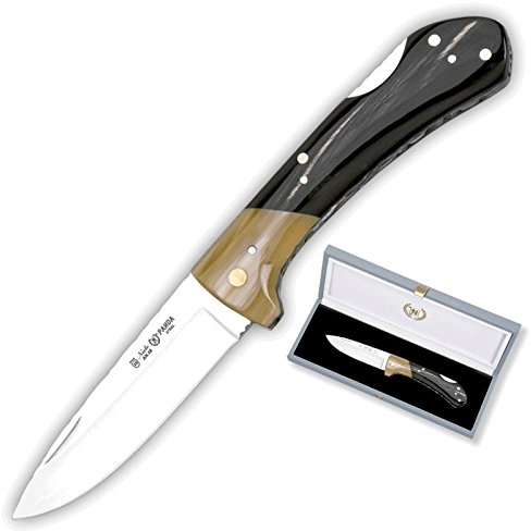 Miguel Nieto Navaja Art-0 Herramienta para Caza, Pesca, Supervivencia y Bushcraft Realizado en Albacete + Portabotellas de Regalo