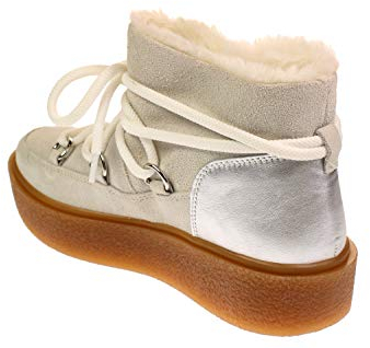 Inuovo 31401 - Damen Schuhe Boots Stiefel - Crosta-White, Größe:41 EU