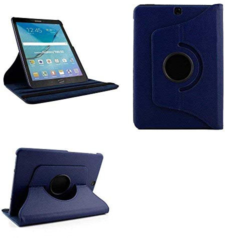 Todobarato24h Funda Compatible con Samsung Galaxy Tab S2 9.7 SM-T810 SM-T813 SM-T815 SM-T819 Azul Tablet GIRATORIA 360º
