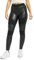 Urban Classics Damen Ladies Fake Leather Tech Yoga-Hose Leggings, Schwarz (Black 00007), W(Herstellergröße: S)
