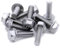 Lot de 10 boulons hexagonaux M8 (8 mm x 12 mm) en acier inoxydable (A2)