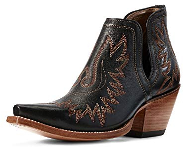 ARIAT Dixon - Stivali western da donna, Brooklyn Nero, 35.5 EU
