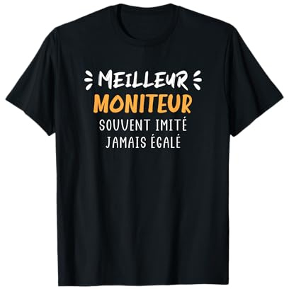 Educateur métier Humour meilleur moniteur T-Shirt