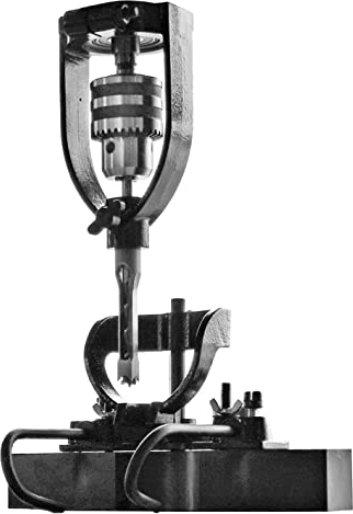 BAMATO STM-65 | Aufsatz für Stemmbohrer inkl. 4x Stemmbohrer