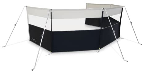 Kampa Pro Deluxe Windbreak 5 Panel (Alloy Frame)