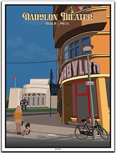 BLN PRINT Mitte: Babylon Berlin (7) - Vintage Travel Poster