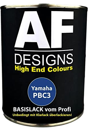 250 ML vernice moto per Yamaha PBC3 blu viola perla pronta all'uso