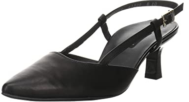 Paul Green Damen Pumps Schuhe Slingpumps Glattleder Elegant Klassisch Uni Pumps Sandalette