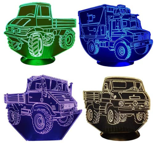 3D-LED-LAMPE. UNIMOG (UNIMOG)
