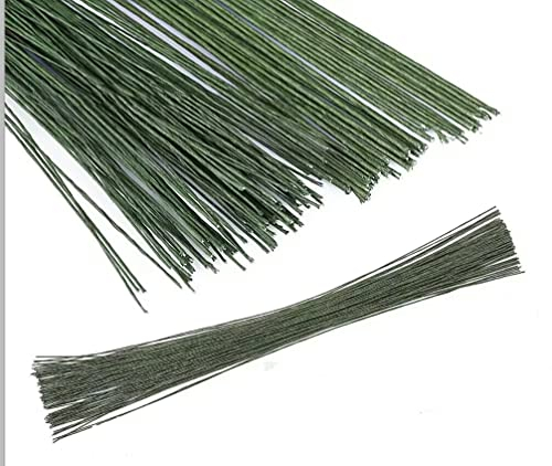 Alambre verde de 3 tamaños para manualidades, guirnaldas de Navidad, guirnaldas de árboles y alambre de flores para ramo de troncos de flores, floristería, suministros para hacer suministros y