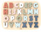 Speedy Monkey SP1001 ABC-Puzzle 31,8x23,7x1,9cm bunt, Holz Spielzeug für Kinder, Liebevolle Details-tolle Geschenkidee