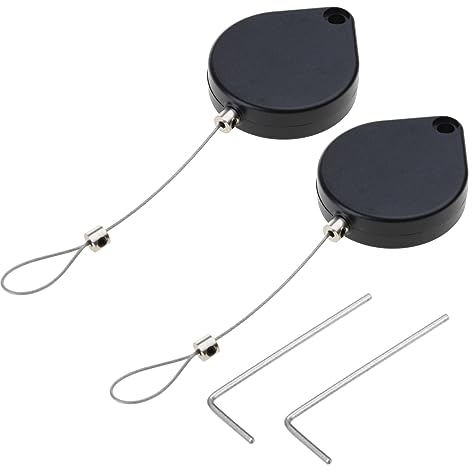 2xKabel Drahtaufroller Box Kabelmanagement Aufroller Aufbewahrungsbox Für Büro Anti Diebstahl Zugbox Versteckt Draht Hinter Der Wand Kabelaufroller Box