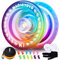 YOSTAR JoJo K1 Responsive Yoyo Kinder, Trick JoJo Profi Kristall Jo Jo für Kinder, Professionelles Yoyo Automatische Rückkehr Yo Yo für Anfänger, mit 12 Schnur, Case, Handschuh