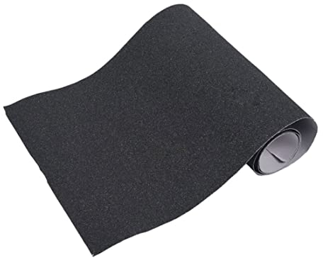 Skateboard-Schleifpapier, Skateboard Grip Tape wasserdicht nicht rutschfarbig Carborundum Skateboard-Deck Schleifpapier 84x23cm