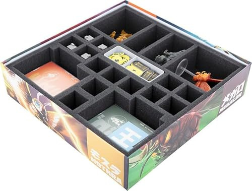 Feldherr Schaumstoff-Set + Token-Trays kompatibel mit Godzilla: Tokyo Clash - Grundspielbox