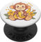 Niedlicher Affe mit Bananen I Kids Monkey PopSockets Klebender PopGrip