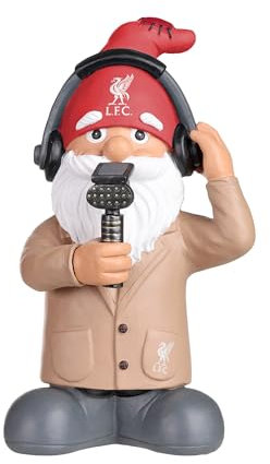 FOCO Officially Licensed Liverpool FC Football Commentator Garden Gnome