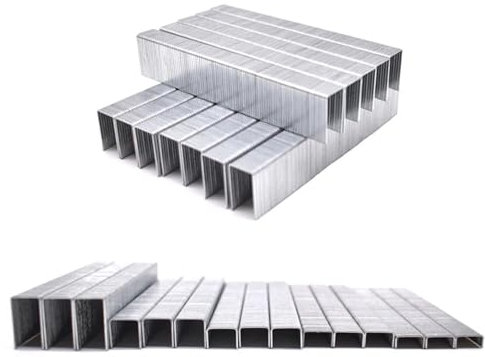 1006J 1008J 1010J 1013J 1022J Grapas de clavos tipo U para enmarcar grapadora de clavos eléctricos (3000 piezas 1010J)