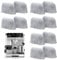 Water Filter Inserts for Ninja Luxe Cafe Accessories – 12 Pack