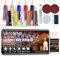 LIKFCBOND Lederreparatur Creme, Kunstleder Reparaturset, 10 Farben Leder Reparatur Set für Ledersofa, Autositze, Möbel, Mäntel, Lederjacke, Lederpflege (10 Farbe)