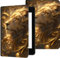 Case for 6 Kindle（2019 Release, Model: J9G29R 10th Generation, Slim Lightweight Durable Cover for Amazon Kindle 10th, Shockproof PU Leather Case with Stand & Auto Sleep/Wake, Lion