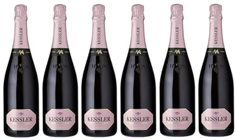 6x 0,75l - Kessler Sekt - Hochgewächs - Rosé Brut - Deutschland - Rosé-Schaumwein brut