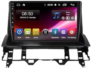 Car Radio para Mazda 6 2002-2008 9 Pulgadas Android 15 Autoradio con Wireless Carplay Android Auto para, 8 Core 6G+128G