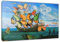 artsprints Salvador Dali Kunstdruck auf gerahmter Leinwand, Motiv: Schiffsschmetterling, 61 x 50,8 cm, 38 mm Tiefe