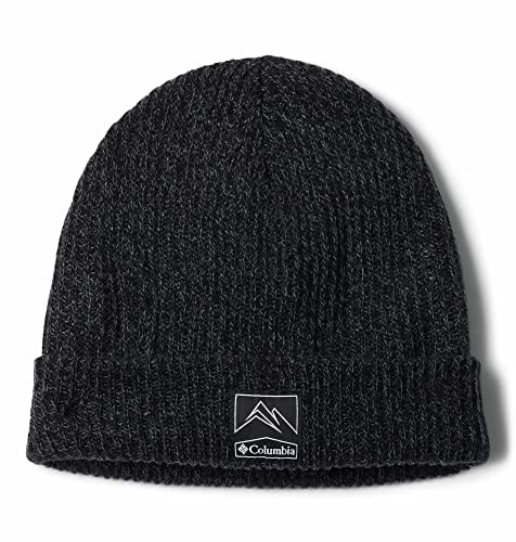 Columbia Whirlibird Cuffed Beanie Mütze Unisex, Black, Graphite Marled