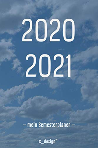 Studienplaner / Studienkalender / Studenten-Kalender 2020 / 2021 - Uni-Planer / Semester-Planer / Studium Notizbuch: [von Oktober 2020 bis Oktober 2021]