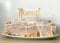 Cake Topper personalisiert mit Name – Acrylspiegel Gold/Silber/Roségold – Caketopper für Geburtstag, Hochzeit, Taufe, Einschulung – Tortendeko mit Wunschname