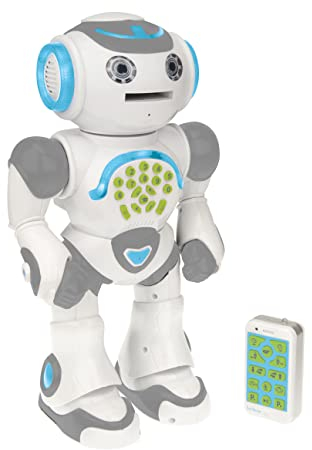 Lexibook, Powerman Max, Telecomando STEM Programmabile Balla Canta e Racconta 10.000 Storie 300+ Apprendimento, ROB80IT