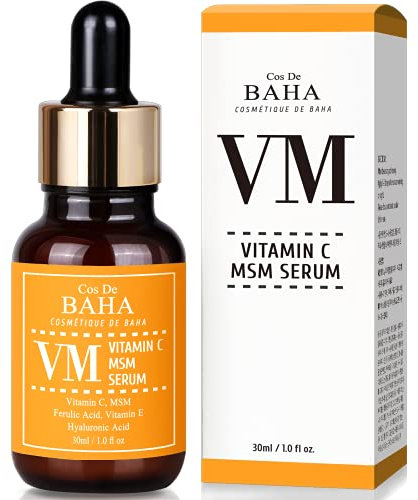 Cos De BAHA Vitamin C Facial Serum with MSM 30ml