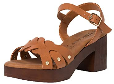 Tamaris Femme Damen 1-1-28383-20 Sandale, Cuir, 38 EU