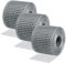 MVQPER 3 Rolls Rat Mesh, Rodent Proofing Wire Metal Mesh to Block Rats, Mice & Rodents, for Filling in Gaps & Vents Around Home & Garden, 6m x 75mm/Roll