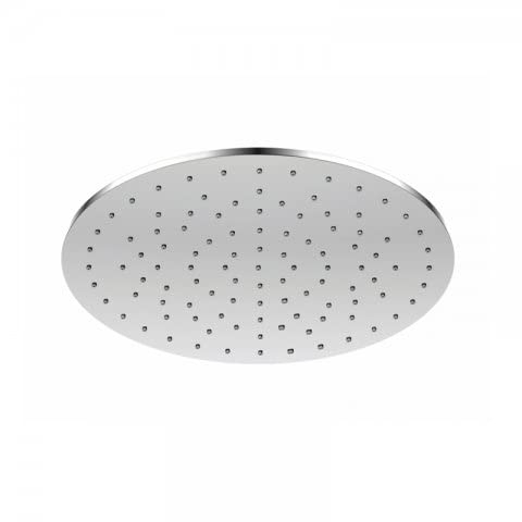 Steinberg Serie 100 Kopfbrause, Regenbrause, rund, 300x8 mm, 1001688, Farbe: Mattschwarz