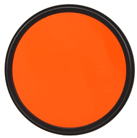 Auto Parts,55mm Full Color Lens Filter Optical Glass Digital Camera Filter High Definition Photograph Lens Filter (Orange)