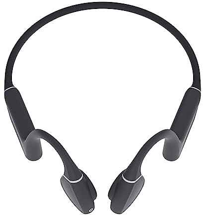 CREATIVE Outlier Free+ - Cuffie senza fili con trasduttori regolabili, protezione da saldatura e spruzzi IPX5, durata della batteria fino a 10 ore (grigio e nero)