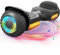 Gyroor Hoverboard G13 – Planche gyroscopique tout terrain avec lumières LED et deux moteurs de 250 W, auto-équilibrage avec Bluetooth pour enfants de 6 à 12 ans et adultes – Noir