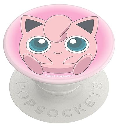 PopSockets Phone Grip with Expanding Kickstand, Adhesive Grip, Pokemon - Jigglypuff Ombre