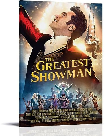 ENILSA The Greatest Showman Poster Dekorative Malerei Leinwand Wandkunst Wohnzimmer Poster Schlafzimmer Malerei 24x36inch(60x90cm)
