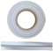 ME:NaMa Schrägband aus Polyester (Satin) - 10 m x 25 mm (gefalzt) - Hochwertiges Einfassband, Satinband, Schrägband - Ideal zum DIY-Nähen - In Belgien hergestellt, auf Einer Rolle (Grau)