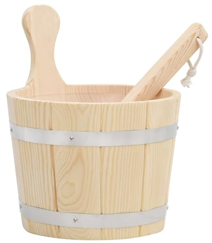 Rantry Set Sehiello et louche de sauna en bois massif de pin, meubles pour maison intérieure, salon, chambre à coucher, décoration de meubles de chambre