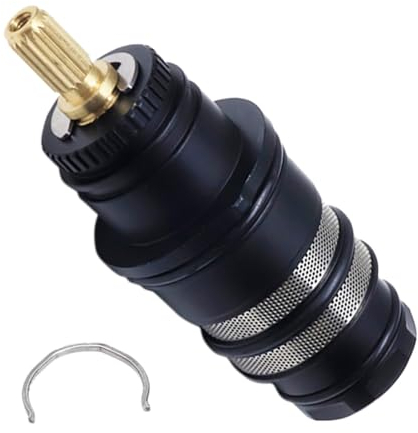 Thermostatkartusche kompatibel mit Hansgrohe 98282000 Kartusche Thermostat Kits, Chrom