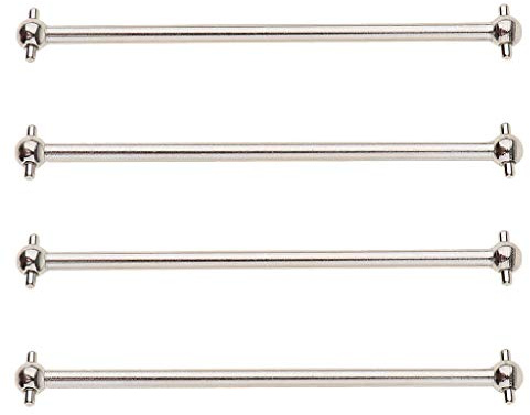 TTETTZ 2x2 Stücke 06061 80mm Dogbone Universal CVD Antriebswelle für HSP 94166 1/10 RC Autos