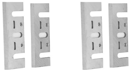 Raboteuse électrique portative avec 4 lames de rechange HSS pour travail du bois - Outils de meulage précis et durable pour projets de menuiserie et rénovation