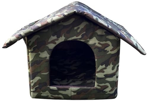Umiocns Cat Houses For Outdoor Cats,Outdoor Cat House Waterproof, Rainproof Outside Cat House, Warm Cat Shelter For Outdoor Indoor Cats Small Dogs Small Animals With Removable Soft Mat