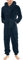 Winter-Arbeitsanzug für Herren, Ärmel, Pyjama, lässig, einfarbig, Reißverschluss, lockerer Kapuzenanzug, Pyjama, lässig, Winter, warm, 1 Stück, Fleece, Nachtwäsche, niedlicher Strampler für den