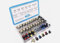 20Pcs WH148 B5K B10K B20K B50K B100K Ohm Potentiometer Knob Linear Potentiometer 3 Cap